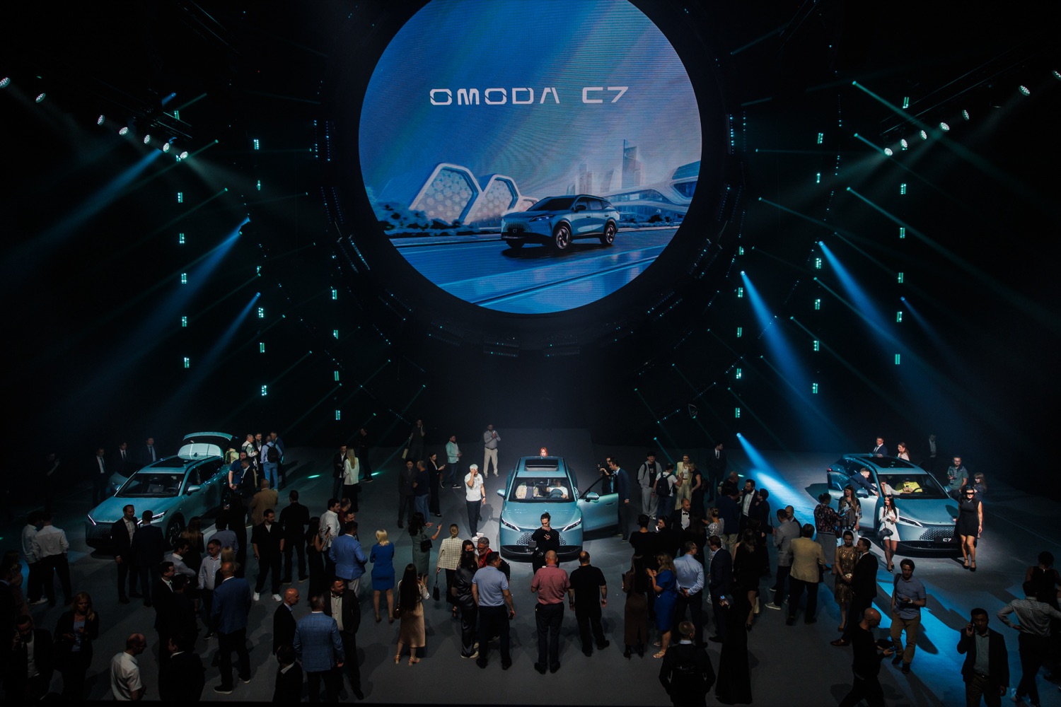 OMODA C7 — Futuristic Reveal